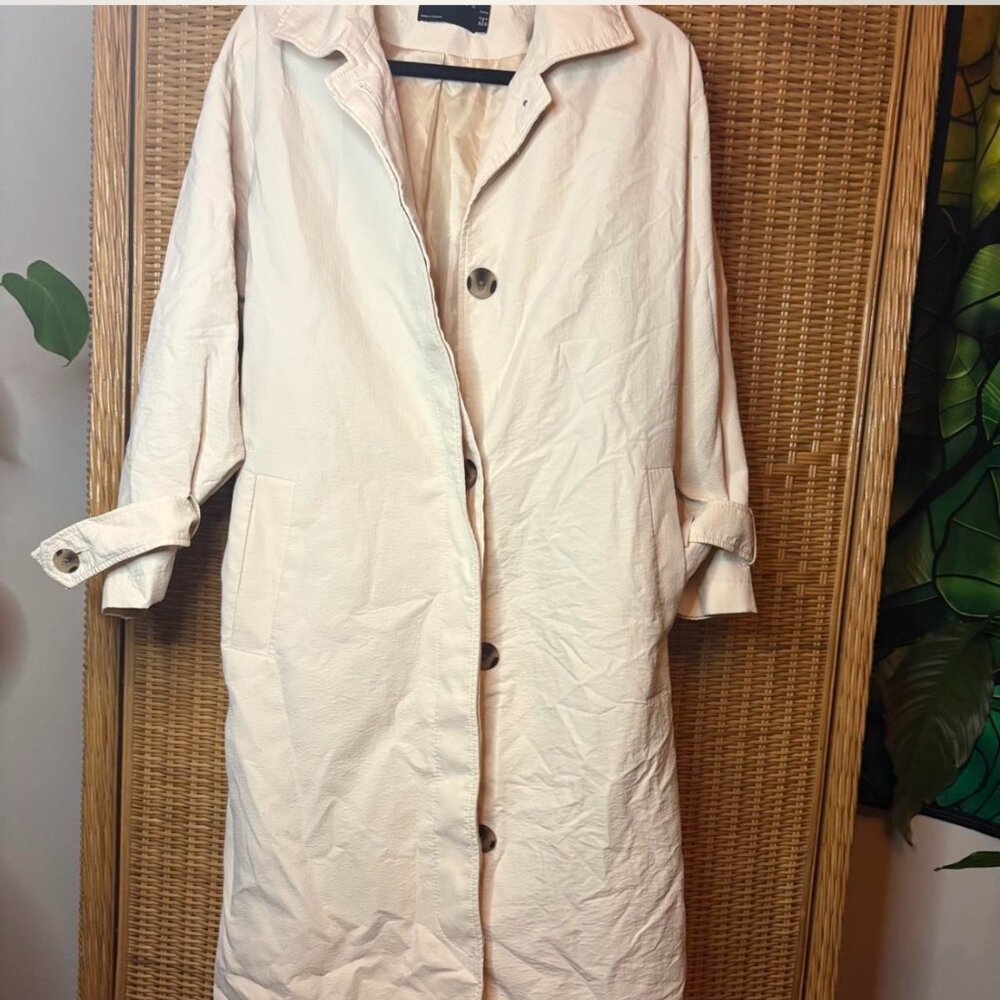 ASOS Design Hero Longline Trench Coat